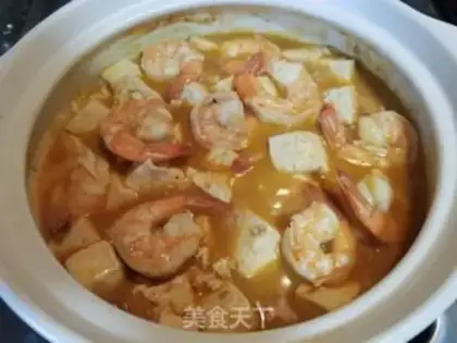 Make Shrimp tofu step 9