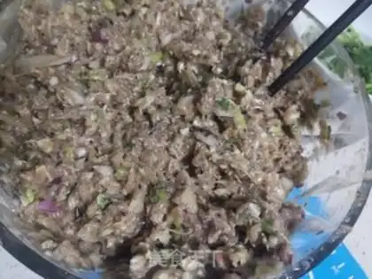 Make Beef pickle dumplings step 13
