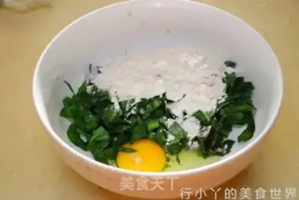 Make Spinach omelet step 2