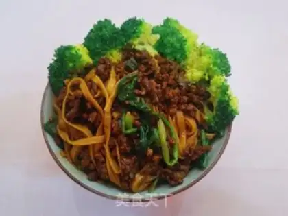 Make Soy sauce, veggie noodles step 18