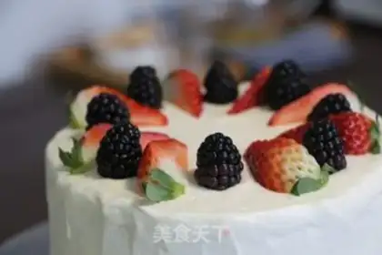 Make Strawberry cake step 20