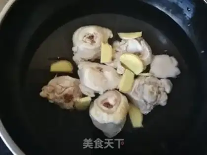 Make Chicken leg soup step 6