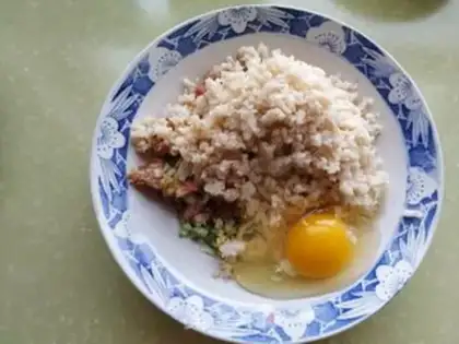 Make Yellow rice pellets step 7