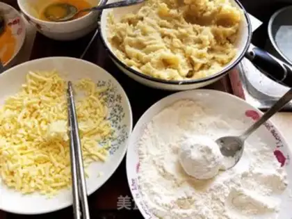 Make Potato mashed shrimp step 2