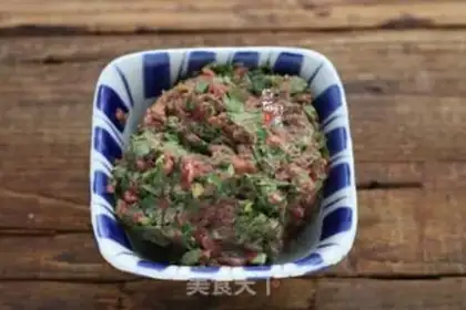 Make Beef dumplings step 4