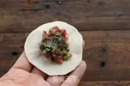 Make Beef dumplings step 5