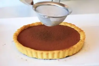 Make Dirty chocolate pie step 9