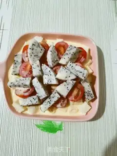 Make Milk and fruit pizza step 5