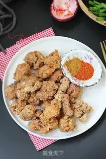 Make Chicken leg with shrimp sauce step 9