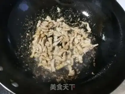 Make Blue fried meat step 4