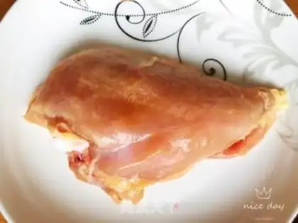 Make Little fried chicken apricot mushroom step 0