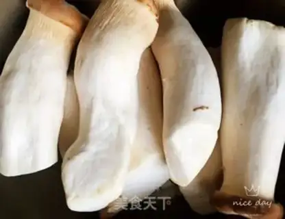 Make Little fried chicken apricot mushroom step 1