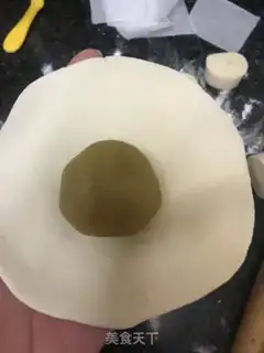 Make Lotus bun step 5