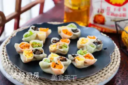 Make Four-Girl dumplings step 12