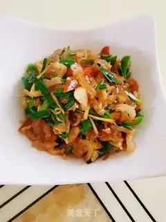 Make Garlic sprouts step 5