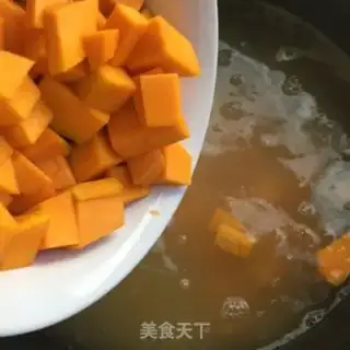 Make Pumpkin porridge step 3