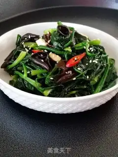 Make Spicy spinach step 5