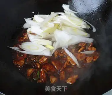 Make Chicken onions step 6