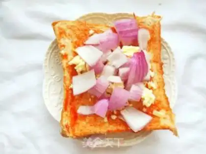 Make Vegetable toast step 4