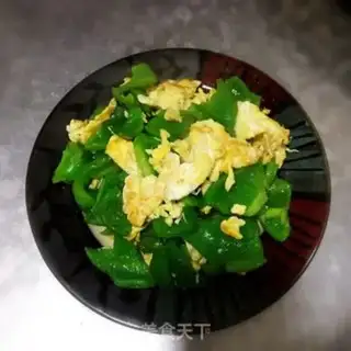 Make Eggs and peppers step 3