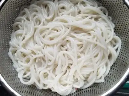 Make Chickenball belt soup powder step 4