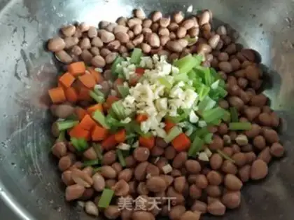 Make Celery with peanuts step 6