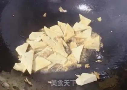 Make Get the cabbage tofu step 2