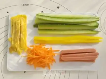 Make The veggies step 4