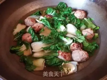 Make Chickenball belt soup powder step 6