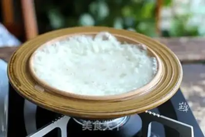 Make Sour bean duck rice rice step 5