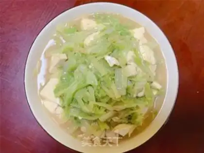 Make Get the cabbage tofu step 5