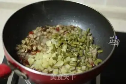 Make Sour bean duck rice rice step 12