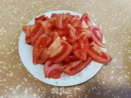 Make Tomato egg noodles step 0