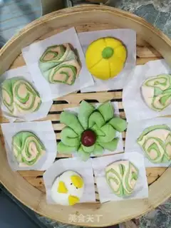 Make Fancy buns step 17