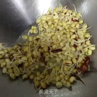 Make Dry bean sprouts step 4