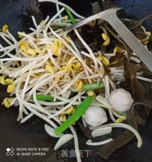 Make Belt bean sprouts step 2