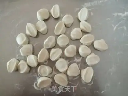 Make Cream egg dumplings step 5