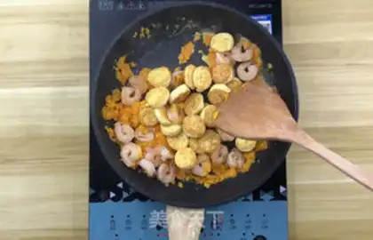 Make ♪ Gold-shrimp In Okja tofu ♪ step 6