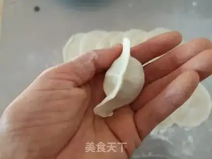 Make Cream egg dumplings step 9