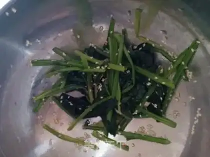 Make Korean rice step 2
