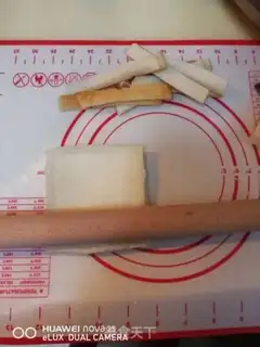 Make Purple banana rolls step 4