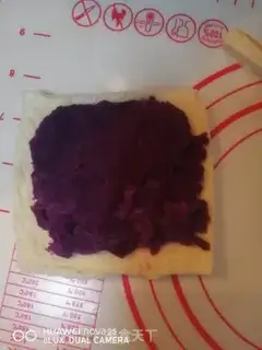 Make Purple banana rolls step 5
