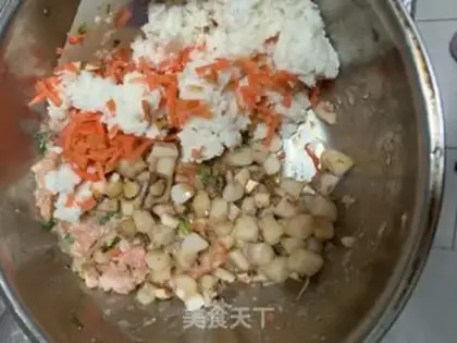Make A thousand rolls of squid meat step 4
