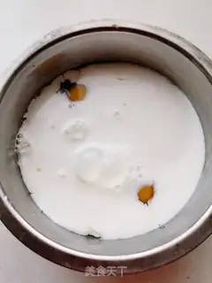 Make Milk eggs step 1