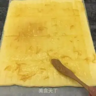 Make Orange cake roll step 7