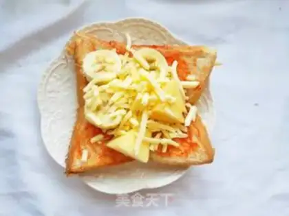 Make Fruit toast step 4