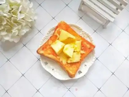 Make Fruit toast step 5