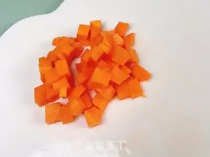 Make Carrot makes porridge step 3