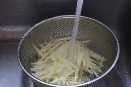 Make Potato fried meat step 1