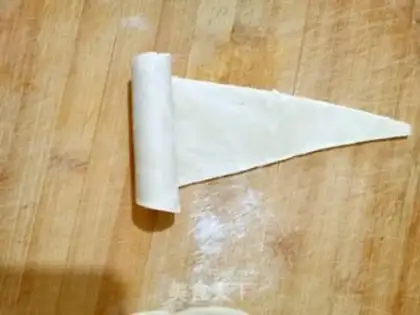 Make Squeaky-skinned ham rolls step 2
